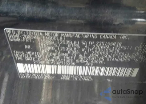 2013 Toyota Rav4 Limited z USA, uszkodzony, nr VIN 2T3DFREV2DW115256